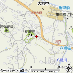 広島県江田島市大柿町大原1852-2周辺の地図