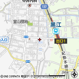 和歌山県海南市黒江1-93周辺の地図