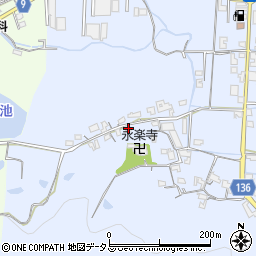 和歌山県海南市且来853周辺の地図