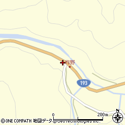 香川県高松市塩江町安原上東1128-3周辺の地図