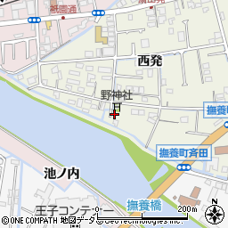 徳島県鳴門市撫養町斎田西発61周辺の地図