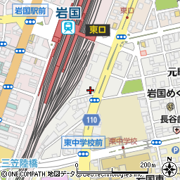 三菱電機特機システム株式会社　三田事業所　岩国出張所周辺の地図
