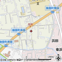 徳島県鳴門市撫養町斎田東発19周辺の地図