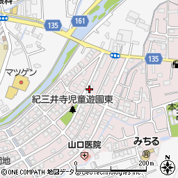ビレッジハウス紀三井寺４号棟周辺の地図
