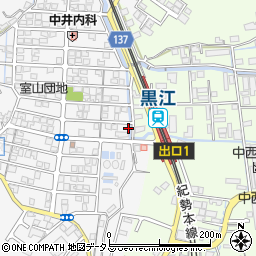 和歌山県海南市黒江1-120周辺の地図
