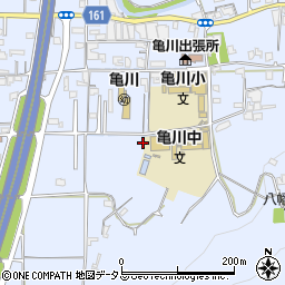 和歌山県海南市且来986周辺の地図