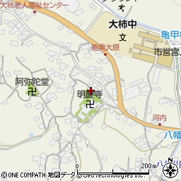 広島県江田島市大柿町大原1716周辺の地図