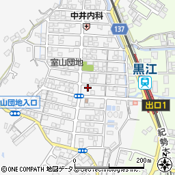 和歌山県海南市黒江1-134周辺の地図