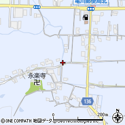和歌山県海南市且来736周辺の地図
