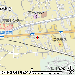 株式会社岩国交通周辺の地図