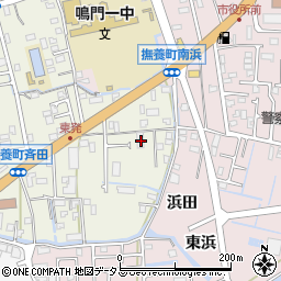 徳島県鳴門市撫養町斎田東発26周辺の地図