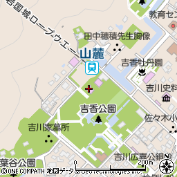 旧目加田家住宅周辺の地図