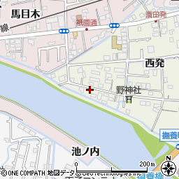 徳島県鳴門市撫養町斎田西発104周辺の地図