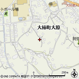 広島県江田島市大柿町大原1364周辺の地図