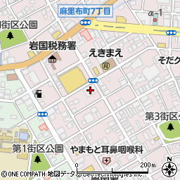 株式会社大進本店　岩国店周辺の地図