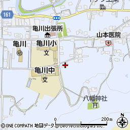和歌山県海南市且来644周辺の地図