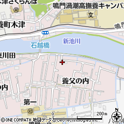 徳島県鳴門市大津町木津野養父の内44-8周辺の地図