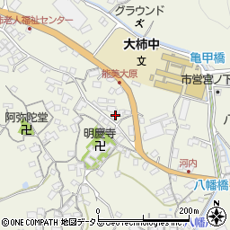 広島県江田島市大柿町大原990-1周辺の地図