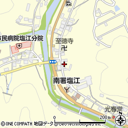 塩江スーパーバザール周辺の地図