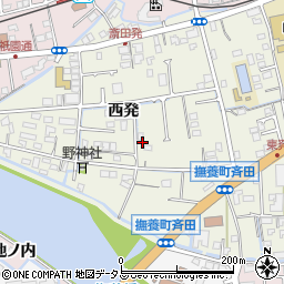徳島県鳴門市撫養町斎田西発40周辺の地図