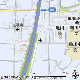 和歌山県海南市且来674周辺の地図