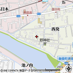 徳島県鳴門市撫養町斎田西発94周辺の地図