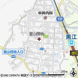 和歌山県海南市黒江1-171周辺の地図