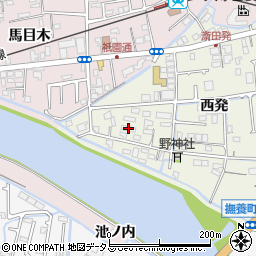 徳島県鳴門市撫養町斎田西発93周辺の地図