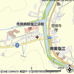 香川県高松市塩江町安原上東96周辺の地図