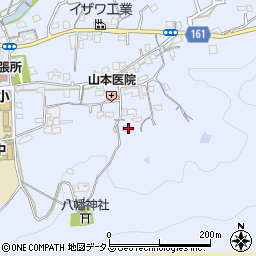 和歌山県海南市且来625周辺の地図
