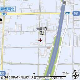 和歌山県海南市且来697周辺の地図