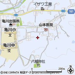 和歌山県海南市且来641周辺の地図