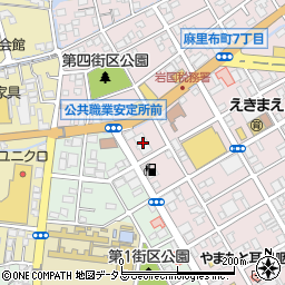 プロマート岩国店周辺の地図