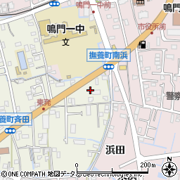 徳島県鳴門市撫養町斎田東発35周辺の地図