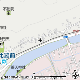 鳴門木津郵便局周辺の地図