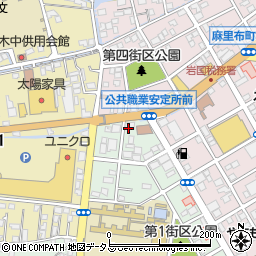 宇兵衛寿司 山手店周辺の地図