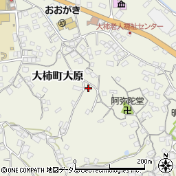 広島県江田島市大柿町大原周辺の地図