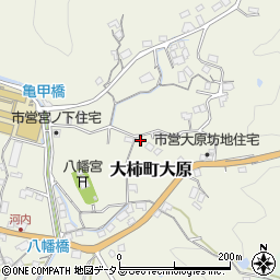 広島県江田島市大柿町大原1300周辺の地図