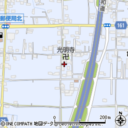 和歌山県海南市且来696周辺の地図