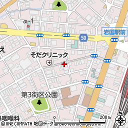 ガネーシュ岩国店周辺の地図