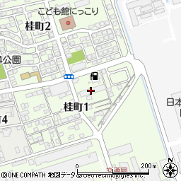 Ａ第一倉庫周辺の地図