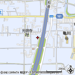 和歌山県海南市且来684周辺の地図