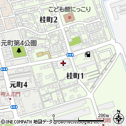 Ａ第二倉庫周辺の地図