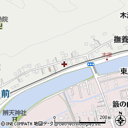 徳島県鳴門市撫養町木津952周辺の地図