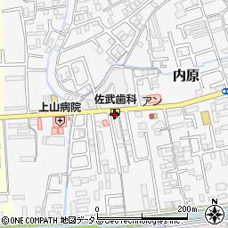 佐武歯科医院周辺の地図