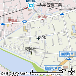 徳島県鳴門市撫養町斎田西発71周辺の地図