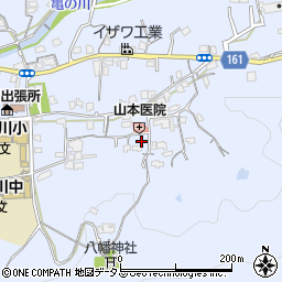 和歌山県海南市且来631周辺の地図