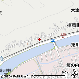 徳島県鳴門市撫養町木津956周辺の地図