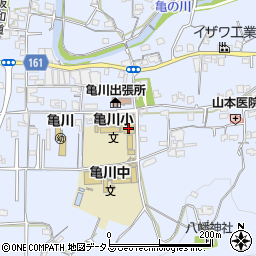 和歌山県海南市且来555周辺の地図