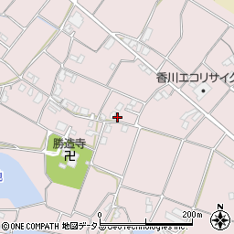 香川県三豊市高瀬町下勝間885-2周辺の地図